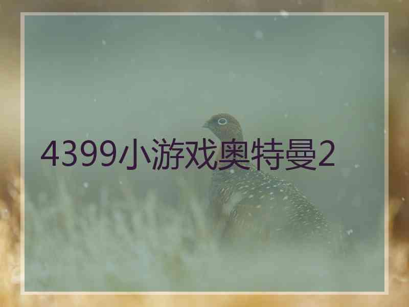 4399小游戏奥特曼2